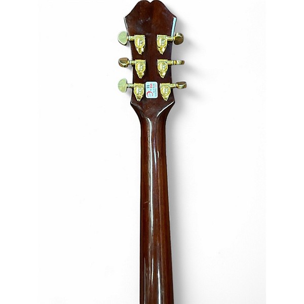 Used Epiphone EJ-300SCE Natural Acoustic Electric Guitar