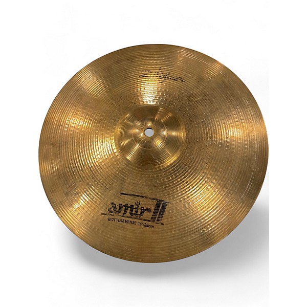 Used Zildjian 14in AMIR II HI HAT PAIR Cymbal