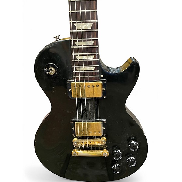 Used Gibson Les Paul Studio Black Solid Body Electric Guitar