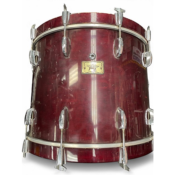 Used Pearl 5 Piece Masters Studio  Red Drum Kit