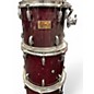 Used Pearl 5 Piece Masters Studio  Red Drum Kit