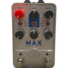 Used Universal Audio MAX PREAMP AND DUAL COMPRESSOR Effect Pedal