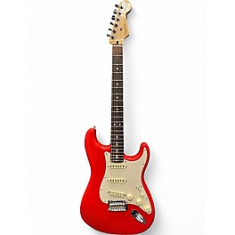 Used Fender Player Stratocaster Fiesta Red Solid Body Electric Guitar