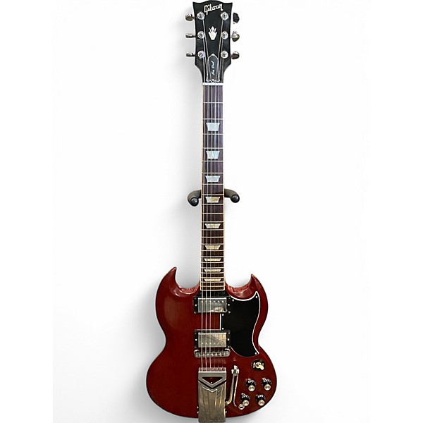 Used Gibson SG STANDARD 61 MAESTRO VIBROLA VINTAGE CHERRY Solid Body Electric Guitar,Specials : American Fashion Style Bags On Sale Used Gibson SG STANDARD 61 MAESTRO VIBROLA VINTAGE CHERRY Solid Body Electric Guitar,Specials : American Fashion Style Bags On Sale