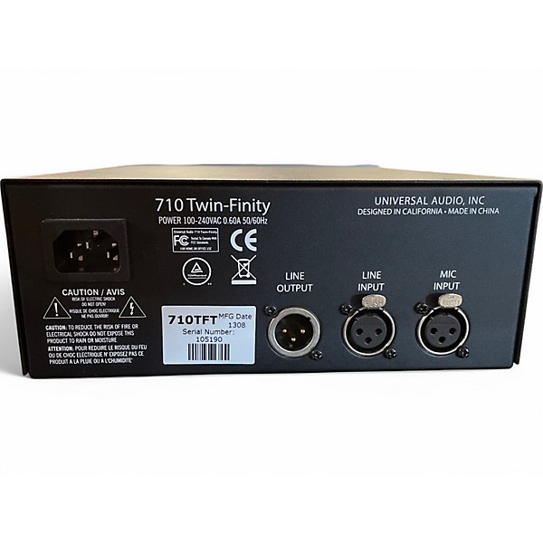 Used Universal Audio 710TF Microphone Preamp