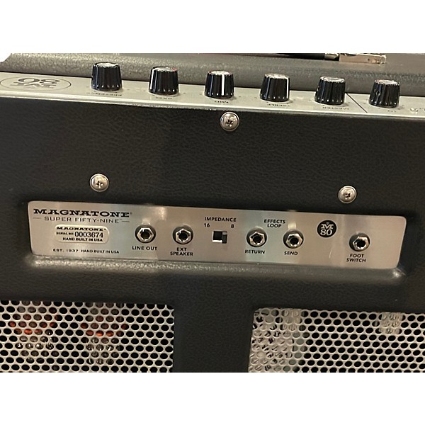 Used Magnatone Super 59 M80 1x12  Tube Guitar Combo Amp