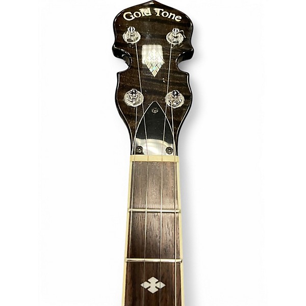 Used Gold Tone MINI LEFT HANDED BANJO WALNUT Banjo