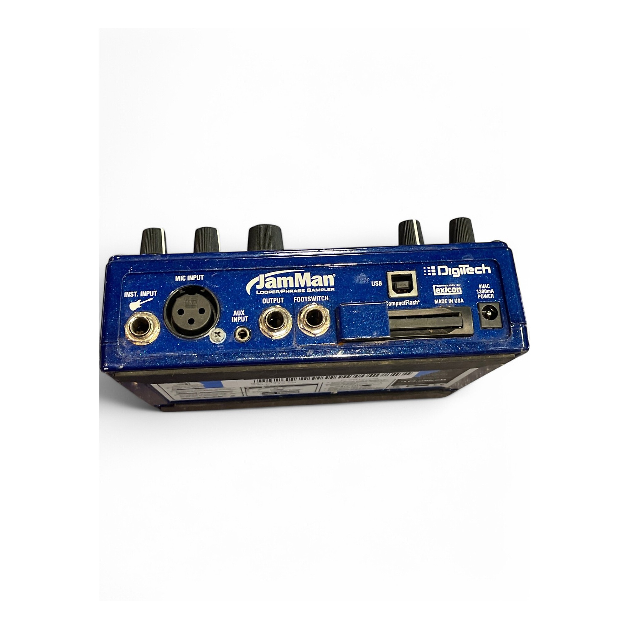 ギター Digitech JamMan LooperPhrase Sampler DigiTech JamMan Stereo Phrase Sampler/ Looper Pedal | Sweetwater