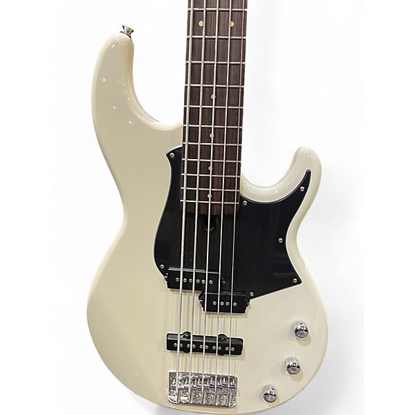Used Yamaha BROADBASS Olympic White Electric Bass Guitar