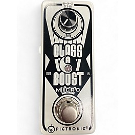 Used Pigtronix Class A Boost Effect Pedal