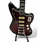 Used Fender Jazzmaster Gold Foil Candy Apple Red Solid Body Electric Guitar