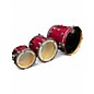 Used DW 3 Piece Performance Series Candy Apple Red Drum Kit