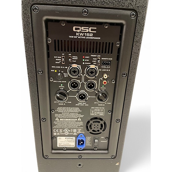 Used QSC KW152 15In 2-Way Powered Speaker