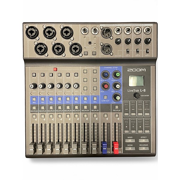 Used Zoom LiveTrak L-8 Digital Mixer