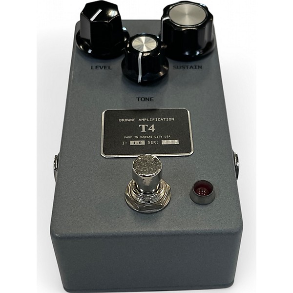 Used Browne Amplification t4 fuzz Effect Pedal