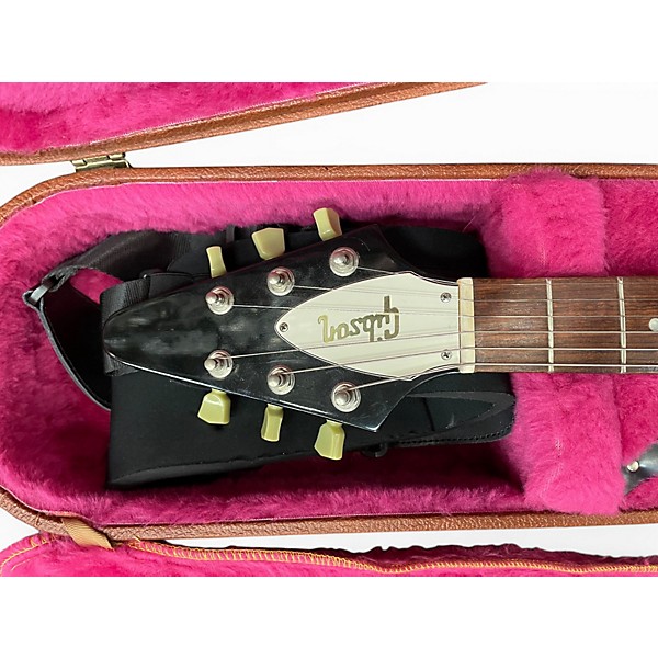 Vintage 1991 Gibson Flying V Black Solid Body Electric Guitar