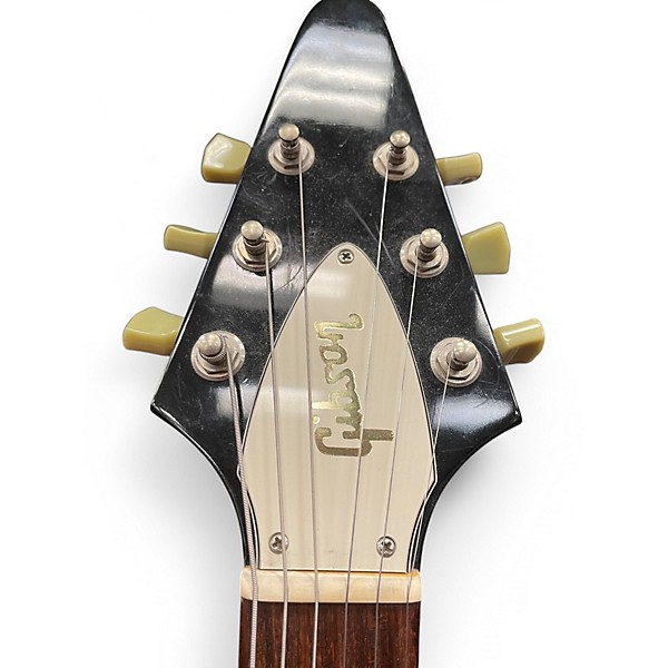 Vintage 1991 Gibson Flying V Black Solid Body Electric Guitar