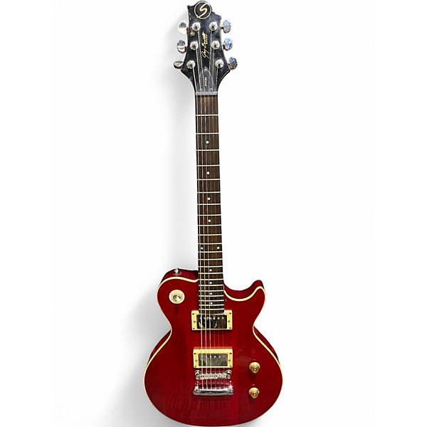 Used Greg Bennett Design by Samick AVION RED Solid Body Electric Guitar