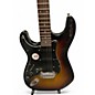 Used G&L Tribute Legacy Left Handed 3 Tone Sunburst Electric Guitar