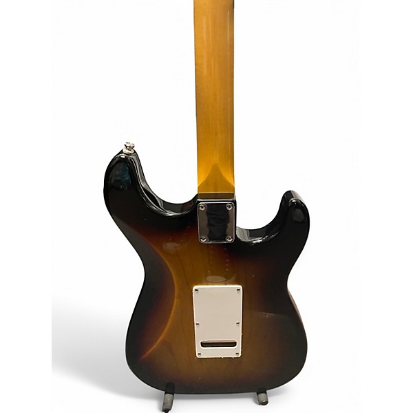 Used G&L Tribute Legacy Left Handed 3 Tone Sunburst Electric Guitar