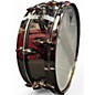 Used Orange County Drum & Percussion 13in steel snare Black Chrome Drum