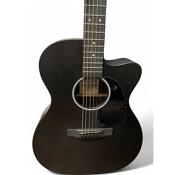 Used Martin 000CX1E Custom Jet Black Acoustic Guitar