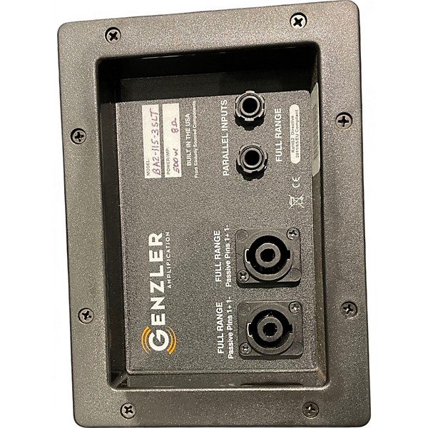 Used Genzler Amplification SERIES 2 BA2-115-3SLT Bass Cabinet