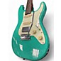 Used Schecter Guitar Research Diamond series Nick Johnston Trad Seafoam Green Solid Body Electric Guitar
