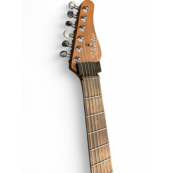 Used Schecter Guitar Research Diamond series Nick Johnston Trad Seafoam Green Solid Body Electric Guitar