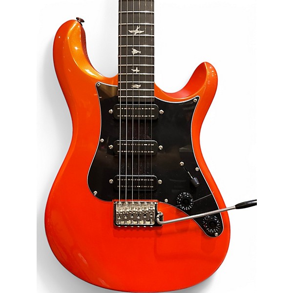 Used PRS SE NF3 Metallic Orange Solid Body Electric Guitar