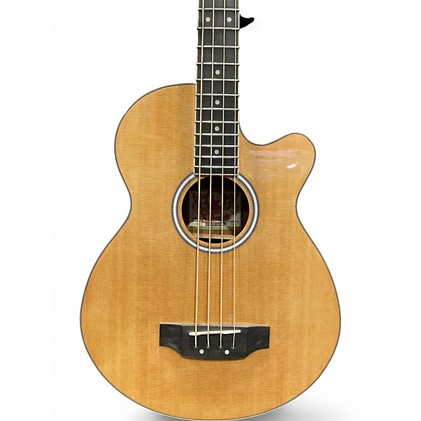 Used Oscar Schmidt OB100N-A Natural Acoustic Bass Guitar