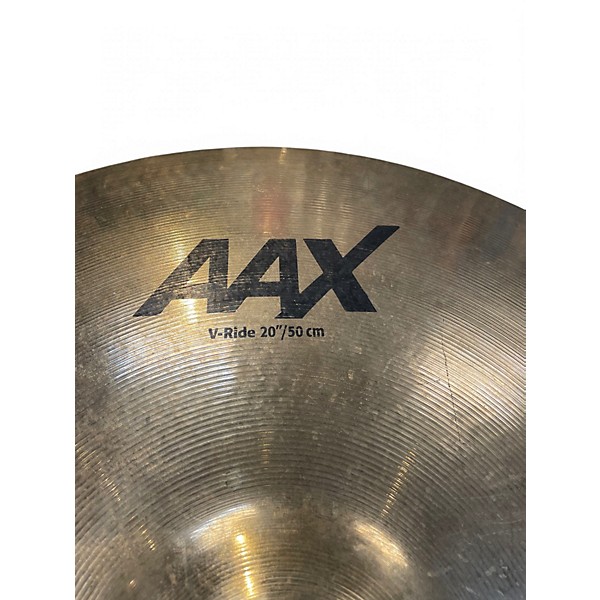 Used SABIAN 20in AAX V-Ride Brilliant Cymbal