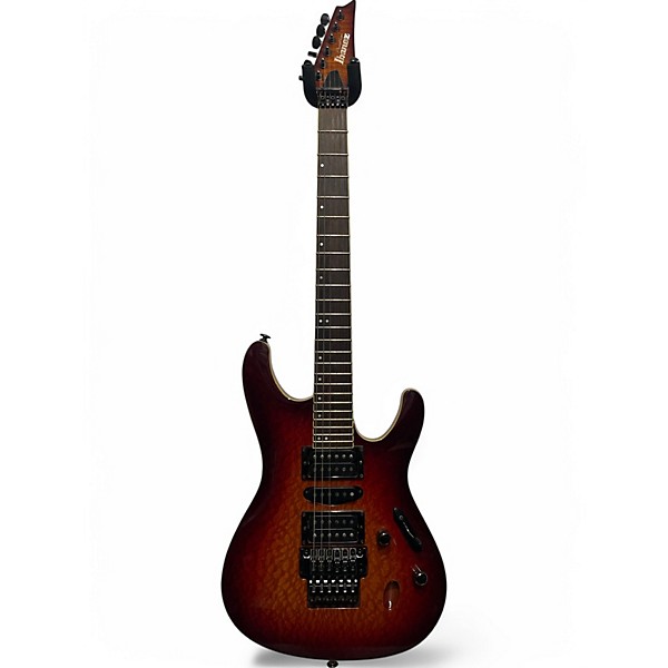 Used Ibanez S6570SK Desert Burst Solid Body Electric Guitar