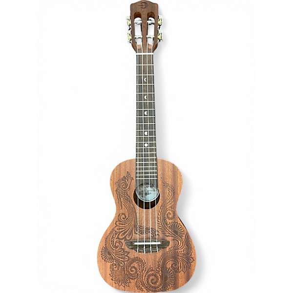 Used Luna HENNA DRAGON MAHOGANY Mahogany Ukulele,Specials : American Fashion Style Bags On Sale