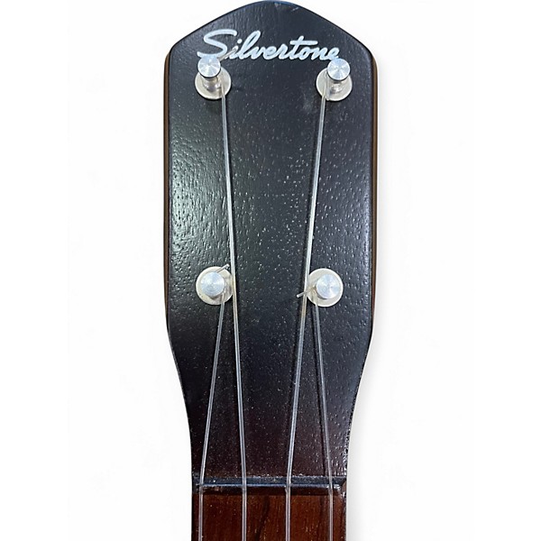 Used 1960s Silvertone Ukulele 2 Tone Sunburst Ukulele