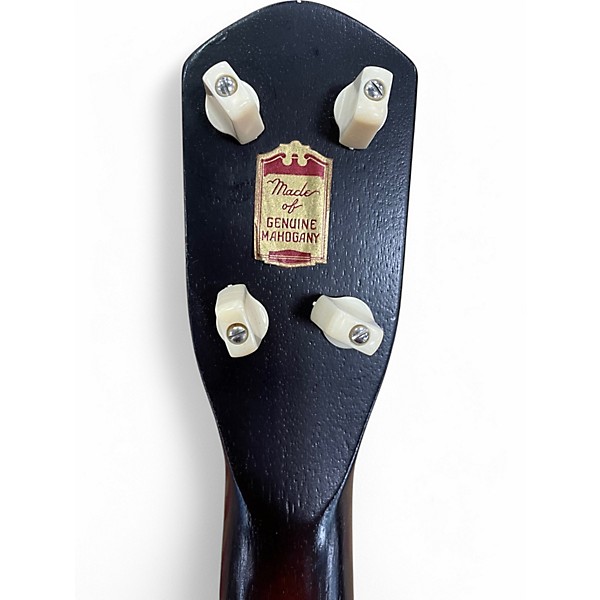 Used 1960s Silvertone Ukulele 2 Tone Sunburst Ukulele