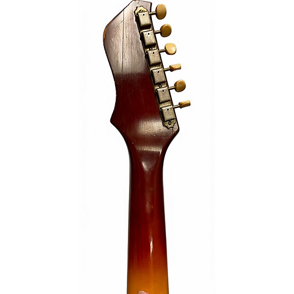 Vintage 1966 Kay K682 Galaxie 2 Color Sunburst Hollow Body Electric Guitar