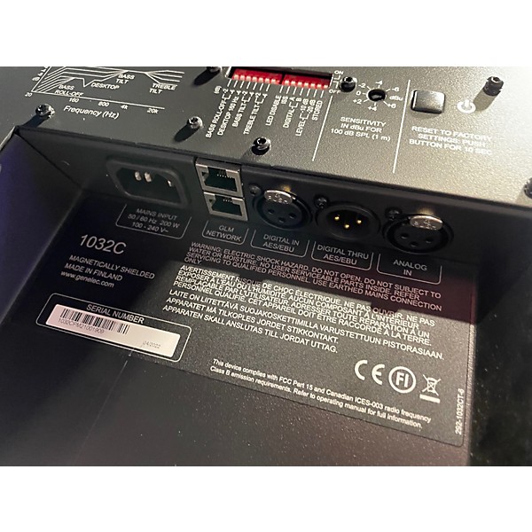Used Genelec 1032C SAM (PAIR) Powered Monitor