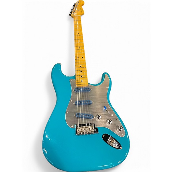 Used Fender American Professional II Stratocaster MIAMI BLUE Solid Body Electric Guitar