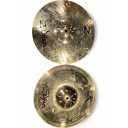 Used Zildjian 13in A/Z CUSTOM HI HATS Cymbal