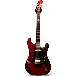 Used 1984 Schecter Guitar Research STRATEGY HH Metallic Red Solid Body Electric Guitar