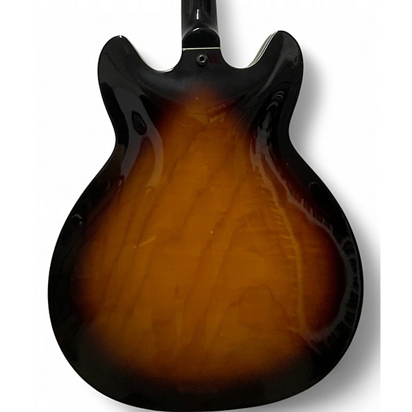 Used Hagstrom VIKING Tobacco Sunburst Hollow Body Electric Guitar