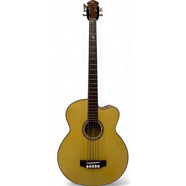 Used Michael Kelly FIREFLY 5N Natural Acoustic Bass Guitar