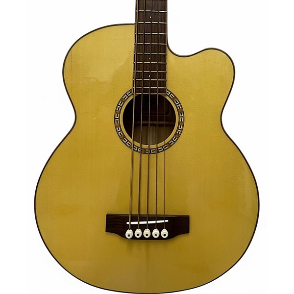 Used Michael Kelly FIREFLY 5N Natural Acoustic Bass Guitar