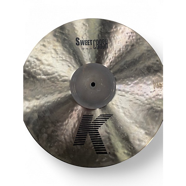 Used Zildjian 18in K Sweet Crash Cymbal