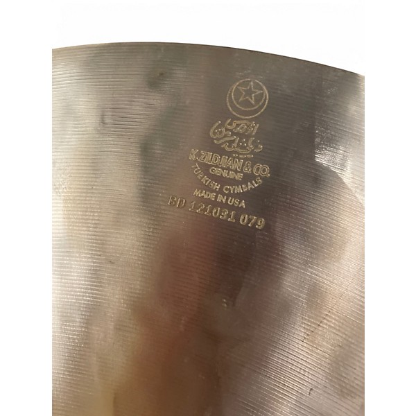 Used Zildjian 18in K Sweet Crash Cymbal