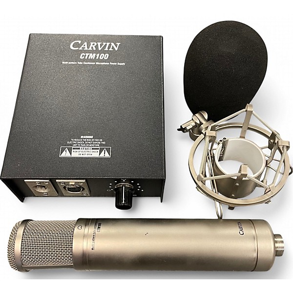 Used Carvin CTM100 TUBE MICROPHONE Tube Microphone