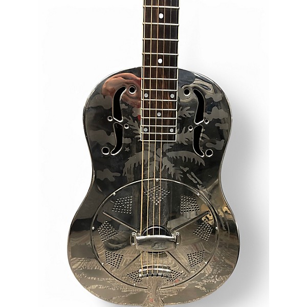 Used National Style O Resonator 1934 Reissue Chrome Silver Acoustic Guitar