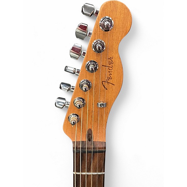 Used Fender Acoustasonic Player Telecaster Aged Natural Acoustic Electric Guitar