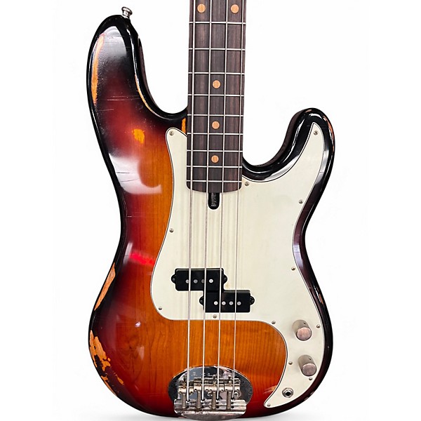 Used Lakland USA Series 44-64 3 Tone Sunburst Aged Electric Bass Guitar
